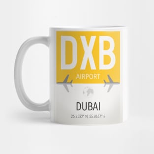 Dubai DXB Mug